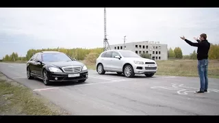 S63 W221 vs Drag Touareg 4.2 Diesel Stage 1 + бонус Camry 3.5 - Технолог versus