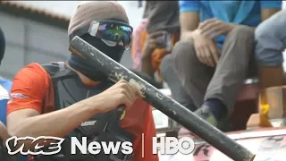 Venezuela Opposition Leader Gassed By Country's National Guard (HBO)