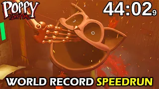 Poppy Playtime: Chapter 3 - The REAL World Record SPEEDRUN (No Glitches)