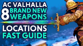 8 NEW Weapons & Locations - Assassin's Creed Valhalla Siege of Paris (AC Valhalla Siege of Paris)