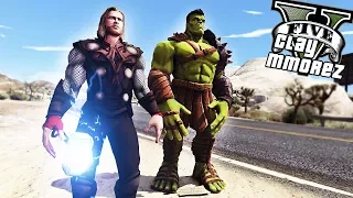 THOR MOD with HULK! Thor Ragnarok (GTA 5 Thor Mod)