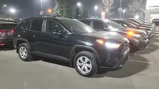 2022 The Toyota Rav4 LE AWD or 2022 Honda CRV LX AWD