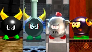 Evolution of Big Bully in Super Mario Games (1996-2022)