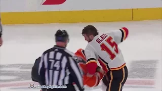 Tanner Glass vs Zack Kassian Oct 4, 2017