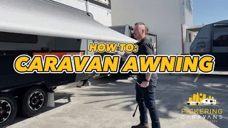 Pickering Caravans - HOW TO VIDEOS : Caravan Awning Set up