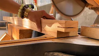 Amazing Skills Of Young Carpenters Make A Bed, How to // Woodworking Furniture Bedroom