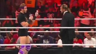 WWE.com EXCLUSIVE: Triple H Pedigrees Zack Ryder After Raw Goes off Air - Raw 10/3/11