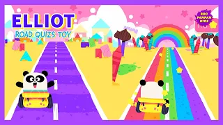 Elliot panda Road quiz Toy (new game)Lingokids|Boopanpankids