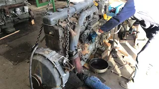 Scania DS11 engine start