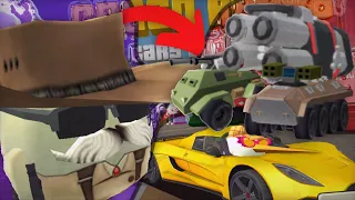 😱Купил ВЕСЬ Магазин в ПЕРВОЙ Игре РАЗРАБОТЧИКА ЧИКЕН ГАН! **Crash Arena: Cars and Guns**