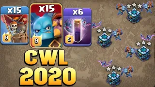 CWL 2020 Massive Super Minion Attack With Bat Loon !! Best Th13 Attack Strategy Clash Of Clans