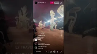 Travis Scott *new* Utopia snippet @ cactus jack dior show