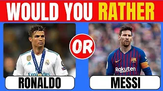 What Would You Rather ? Football Edition Quiz Pt1 #shorts #sports #football #quiz #wouldyourather