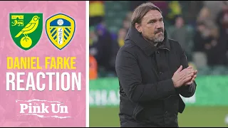 Daniel Farke Reaction | Norwich City 2-3 Leeds United | The Pink Un