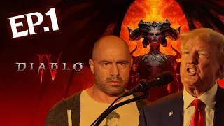 AI Trump & Rogan Play Diablo 4 - Do They Stand a Chance?