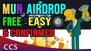 🔥 MUN Airdrop - Free.  Easy & Confirmed 🎁 What Else Can You Ask For