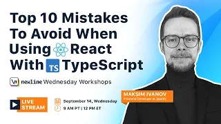 Top 10 Mistakes To Avoid When Using React with Typescript