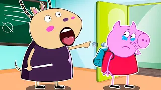 Oh No! Peppa Pig Get out of my class? Peppa Pig Funny Animation