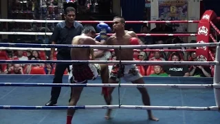 Thanongsaklek (Tiger Muay Thai) vs Teeded (CherngTalay Muay Thai) 3/10/16