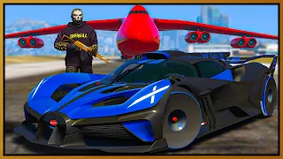 GTA 5 Roleplay - BUGATTI BOLIDE CARGO PLANE HEIST | RedlineRP