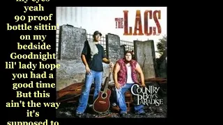 The Lacs - 'Left Of Me' lyric video