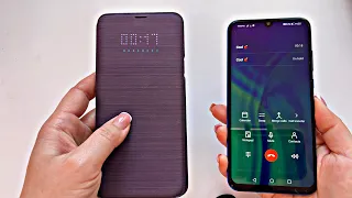 Samsung Galaxy S9 Plus vs Honor 10i / Android 10 vs 10 / Conference call & incoming & outgoing calls