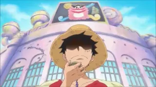 Luffy threats Big Mom through Den Den Mushi | Episode 571