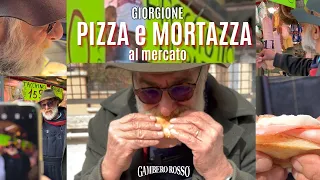 PIZZA, MORTADELLA e MOZZARELLA di BUFALA -  Lo sdigiunino di Giorgione (al mercato)