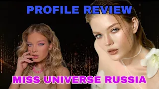 Miss Universe 2022 - Profile Review Miss Russia Anna Linnikova