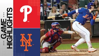 Phillies vs. Mets Game 2 Highlights (9/30/23) | MLB Highlights