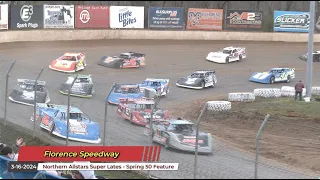 Florence Speedway - Northern Allstars Super Late Models - Spring 50