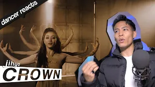 Dancer Reacts to JIHYO PERFORMANCE PROJECT - CROWN BY CAMILA CABELLO