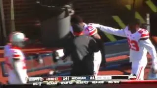 Marcus Hall Ejection - Michigan vs Ohio State