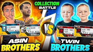 Allied Twins Brothers Vs Assassins Brothers Collection Battle Gone Wrong 😱 - Garena Free Fire