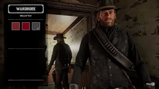 Other Fully All Black Outfit Arthur Morgan Red Dead Redemption 2