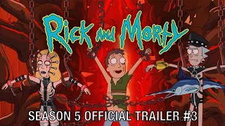 OFFICIAL TRAILER #3: Rick and Morty Season 5 | Adult Swim Nordic