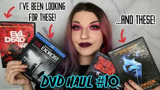 A HANDFUL OF FAVORITES! | HORROR DVD HAUL #10