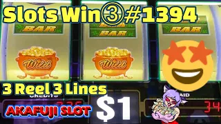 Slots Win ③ It's New⁉🎰 Wild Rainbow Luck Slot Free Play 3 Reel 3 Lines Yaamava Casino 赤富士スロット カジノ勝利③