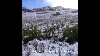 Snow in Western Cape, South Africa, july 2018 | Снег в ЮАР, июль 2018