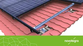 novotegra top-fix plain tile insertion system | top-fix Biberschwanz Einlegesystem