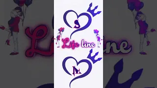 MS Letter Whatsapp status | S M Name Status Video | - Heart Touching Song#short #viralvideo #love