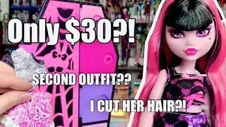 SKULLTIMATE SECRETS IS HERE!! MONSTER HIGH GENERATION 3 REVIEW AND UNBOXING: Draculaura! Sooo cute
