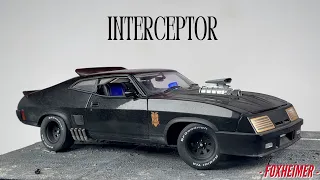 Auto Art Interceptor 1/18 diecast model custom Ford Falcon XB Tuned Mad Max