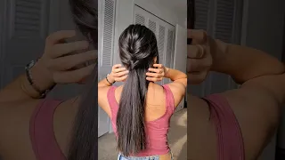 Fancy Ponytail or Halfup Hairstyle For Everyday  #hairstyletutorial  Day 23/30