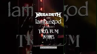 Megadeth - The Metal Tour Of The Year 2022