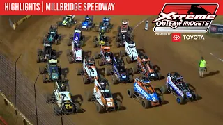 Xtreme Outlaw Midget Series Presented by Toyota | Millbridge Speedway | May 21, 2024 | HIGHLIGHTS