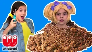 The Princesses Adventure Dig to Oz ⛏- Princesses In Real Life | Kiddyzuzaa Jr - WildBrain