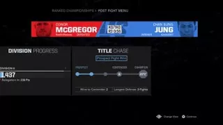 Chan Sung Jung Vs Connor Mcgregor UFC2 Online