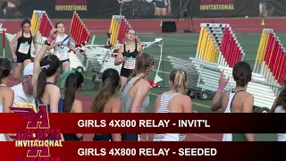 2023 TF - Arcadia Invite - 4x800 Relay (Girls, Invite-Seeded)