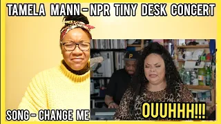 TAMELA MANN - CHANGE ME @nprmusic Tiny Desk Concert | VOCAL COACH ANALYSIS #tamelamann #reaction